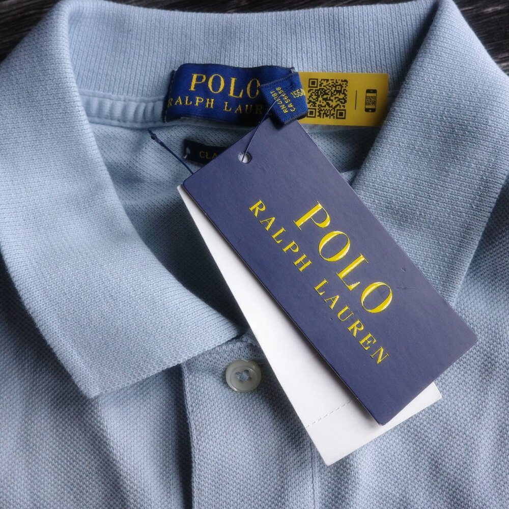 Polo Ralph Lauren Men's Polo Blue Classic Fit - XS